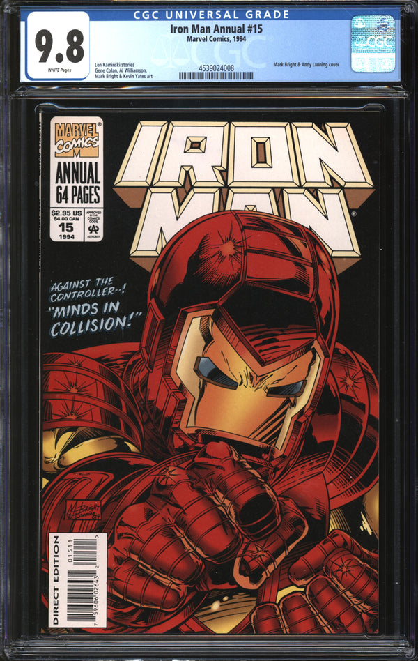 Iron Man Annual (1994) #15 CGC 9.8 NM/MT