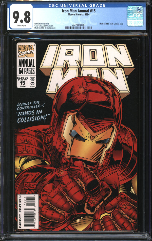 Iron Man Annual (1994) #15 CGC 9.8 NM/MT