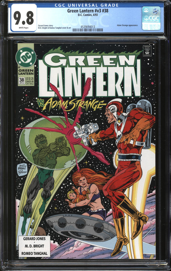 Green Lantern (1990) #38 CGC 9.8 NM/MT