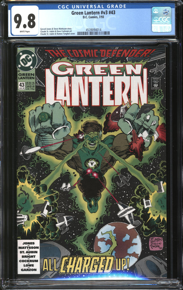 Green Lantern (1990) #43 CGC 9.8 NM/MT