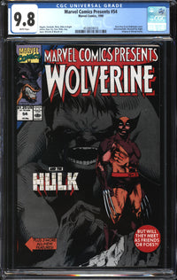 Marvel Comics Presents (1988) # 54 CGC 9.8 NM/MT