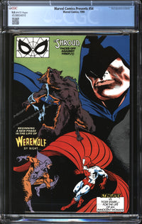 Marvel Comics Presents (1988) # 54 CGC 9.8 NM/MT