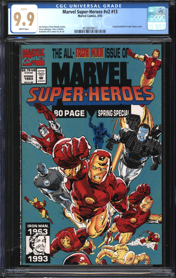 Marvel Super-Heroes (1990) #13 CGC 9.9 MINT