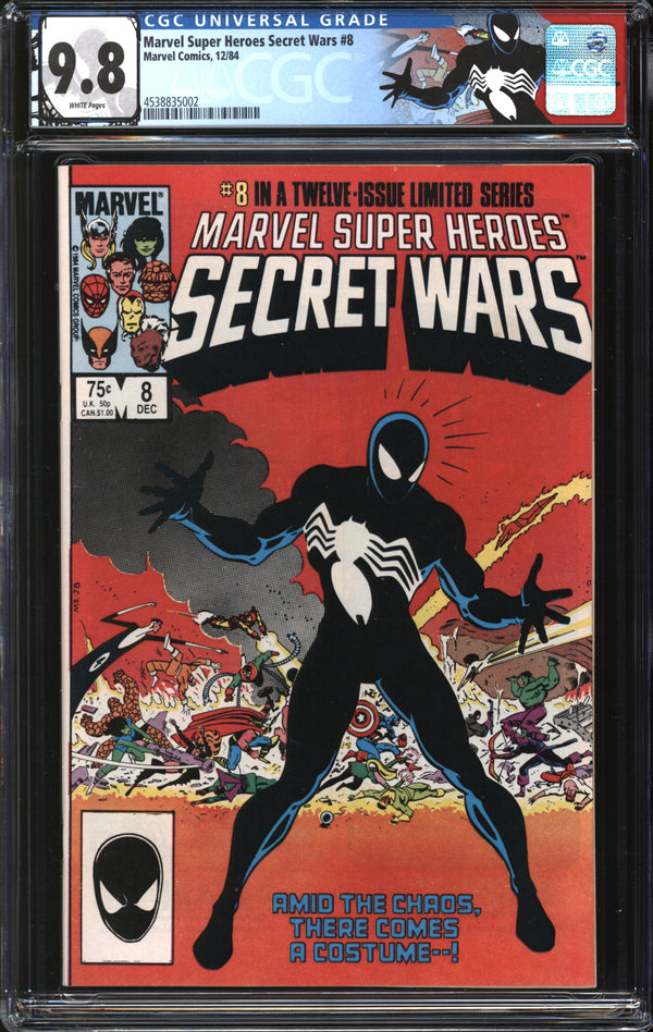 Marvel Super-Heroes Secret Wars (1984) # 8 CGC 9.8 NM/MT