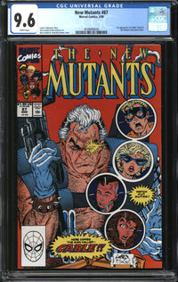 New Mutants (1983) #87 CGC 9.6 NM+