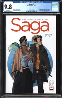 Saga (2012) #1 CGC 9.8 NM/MT