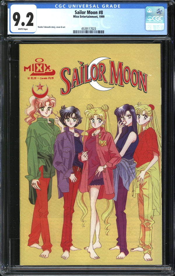 Sailor Moon (1998) # 8 CGC 9.2 NM-