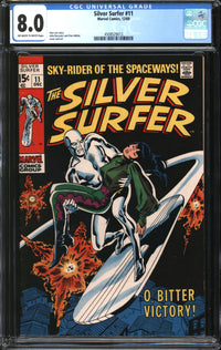 Silver Surfer (1968) #11 CGC 8.0 VF