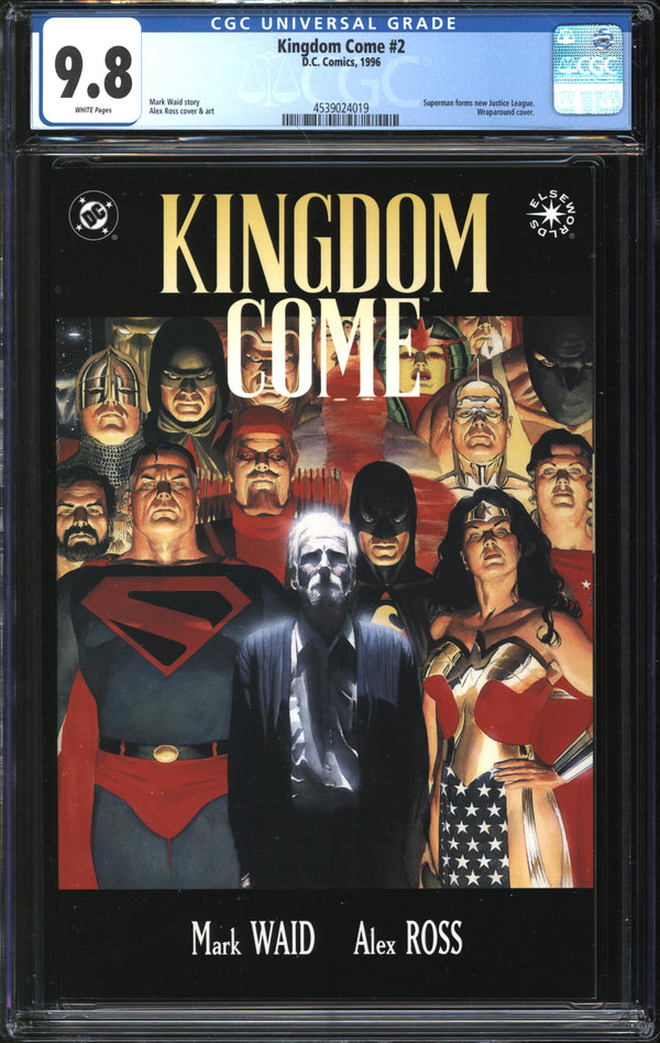 Kingdom Come (1996) #2 CGC 9.8 NM/MT