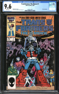 Transformers: The Movie (1986) #1 CGC 9.6 NM+