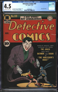 Detective Comics (1937) # 69 CGC 4.5 VG+