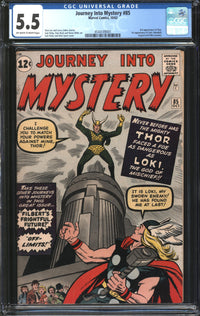 Journey Into Mystery (1952) # 85 CGC 5.5 FN-