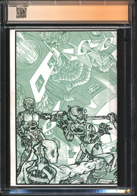 Teenage Mutant Ninja Turtles (1984) # 4 CGC x JSA Signature Series 8.5 VF+ Signed Kevin Eastman