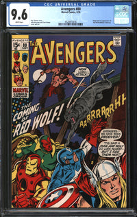 Avengers (1963) # 80 CGC 9.6 NM+