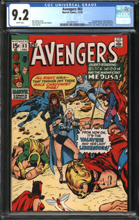 Avengers (1963) # 83 CGC 9.2 NM-