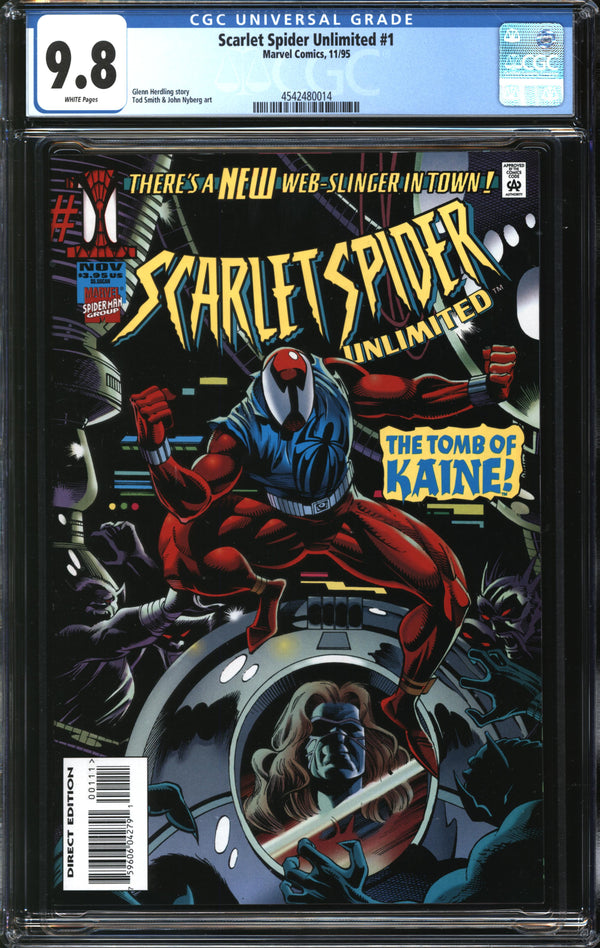 Scarlet Spider Unlimited (1995) #1 CGC 9.8 NM/MT