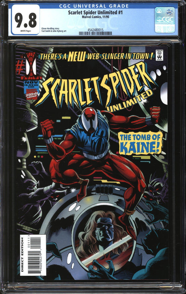 Scarlet Spider Unlimited (1995) #1 CGC 9.8 NM/MT