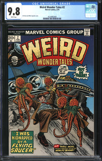Weird Wonder Tales (1973) # 2 CGC 9.8 NM/MT