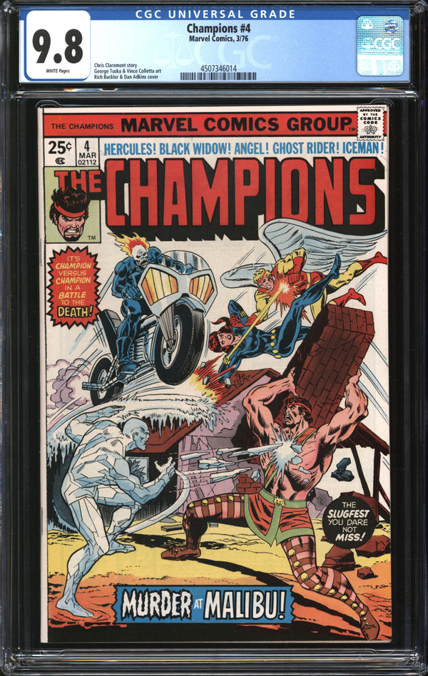 Champions (1975) #4 CGC 9.8 NM/MT