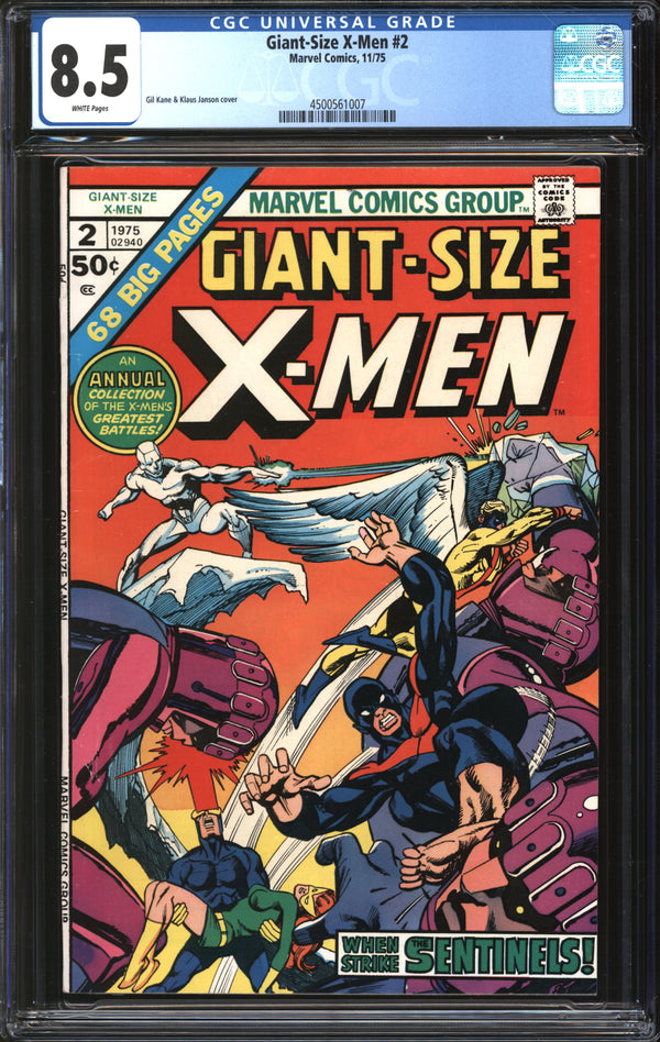 Giant-Size X-Men (1975) #2 CGC 8.5 VF+