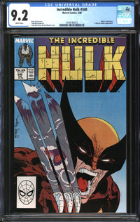 Incredible Hulk (1962) #340 CGC 9.2 NM-