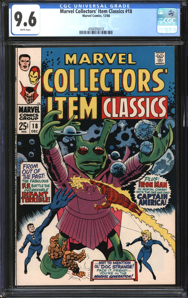 Marvel Collectors' Item Classics (1965) #18 CGC 9.6 NM+