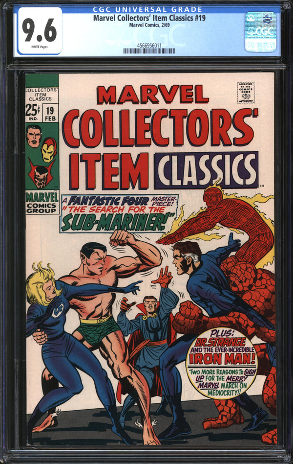 Marvel Collectors' Item Classics (1965) #19 CGC 9.6 NM+