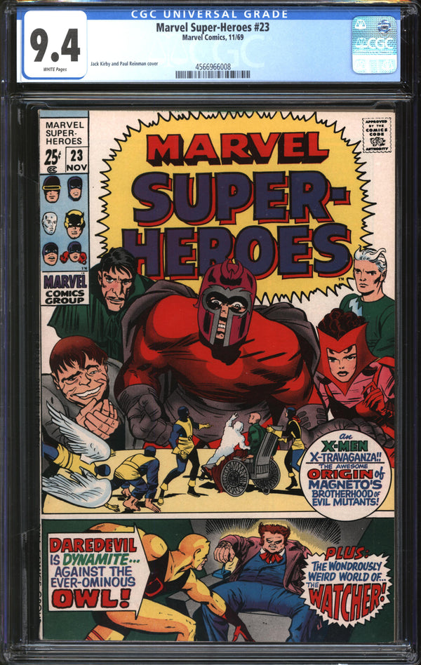 Marvel Super-Heroes (1966) #23 CGC 9.4 NM