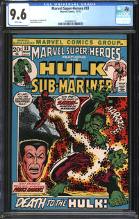 Marvel Super-Heroes (1966) #33 CGC 9.6 NM+