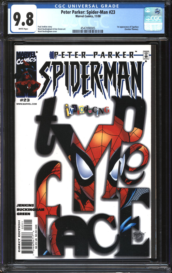 Peter Parker: Spider-Man (1999) #23 CGC 9.8 NM/MT