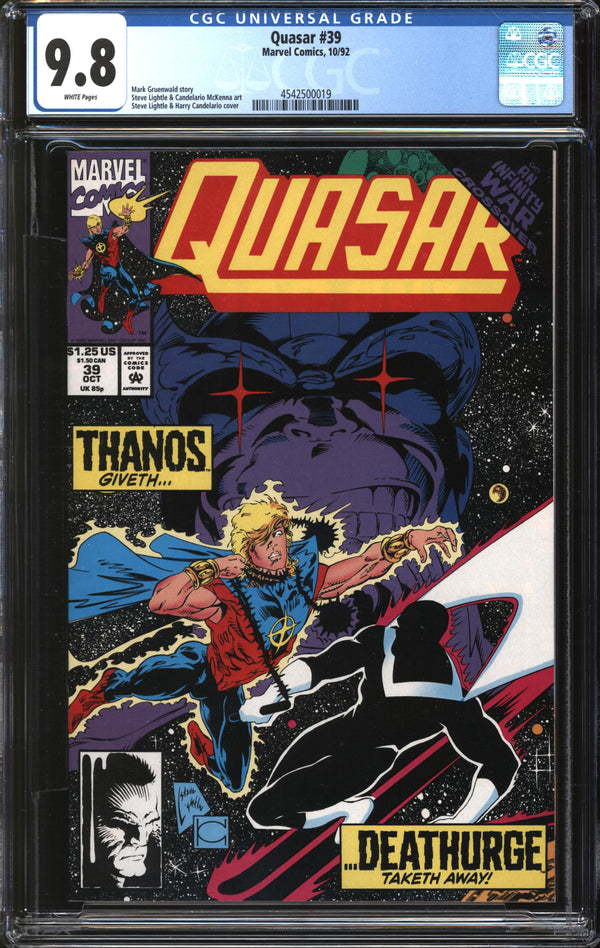 Quasar (1989) #39 CGC 9.8 NM/MT