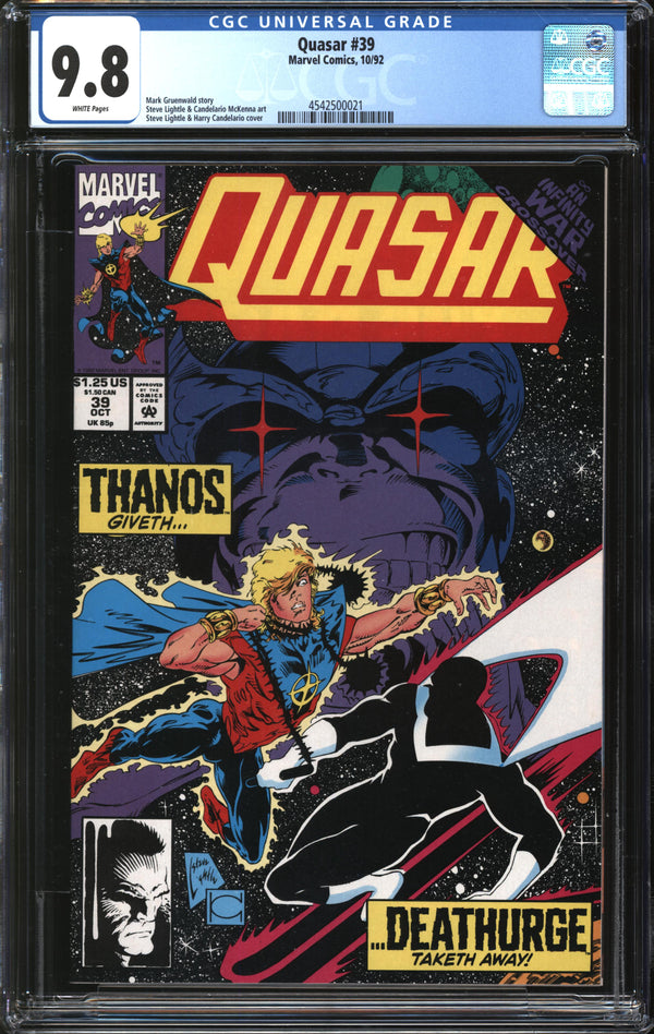 Quasar (1989) #39 CGC 9.8 NM/MT