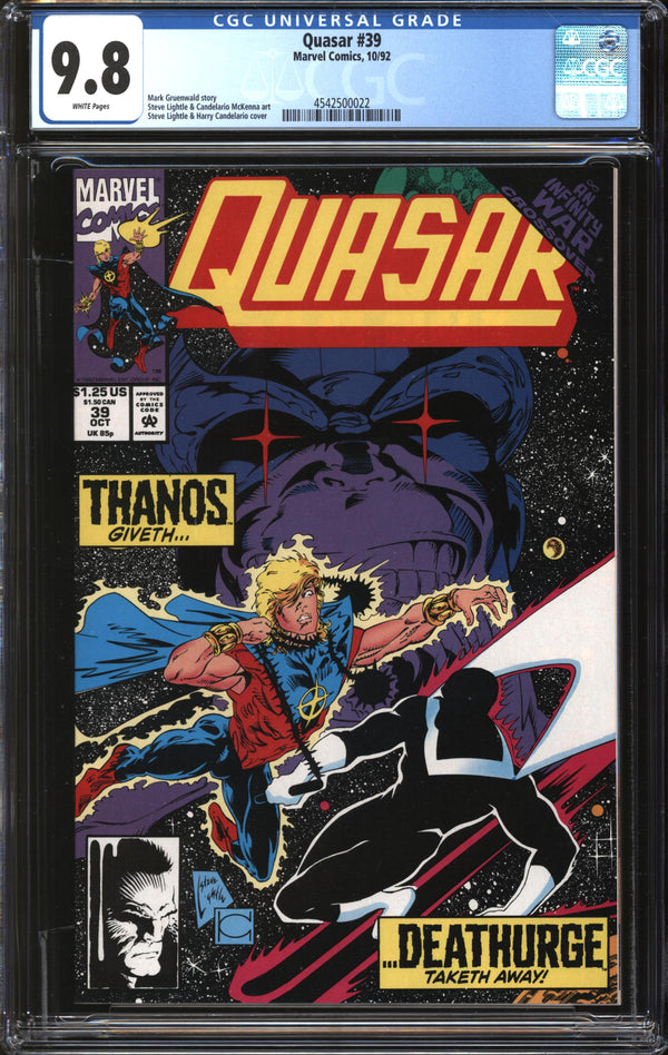 Quasar (1989) #39 CGC 9.8 NM/MT