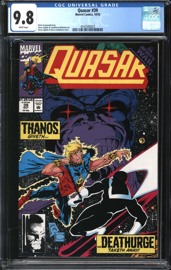 Quasar (1989) #39 CGC 9.8 NM/MT