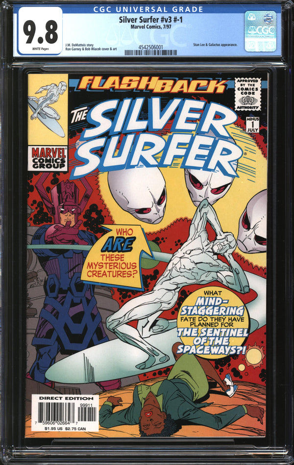 Silver Surfer (1997) #-1 CGC 9.8 NM/MT