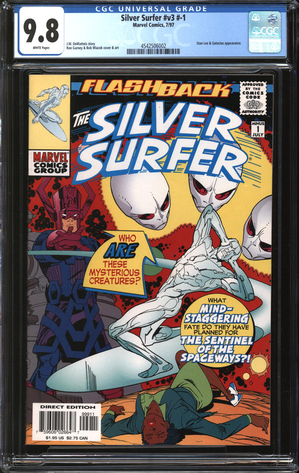 Silver Surfer (1997) #-1 CGC 9.8 NM/MT