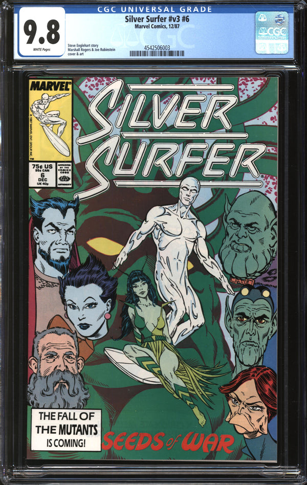 Silver Surfer (1987) #  6 CGC 9.8 NM/MT