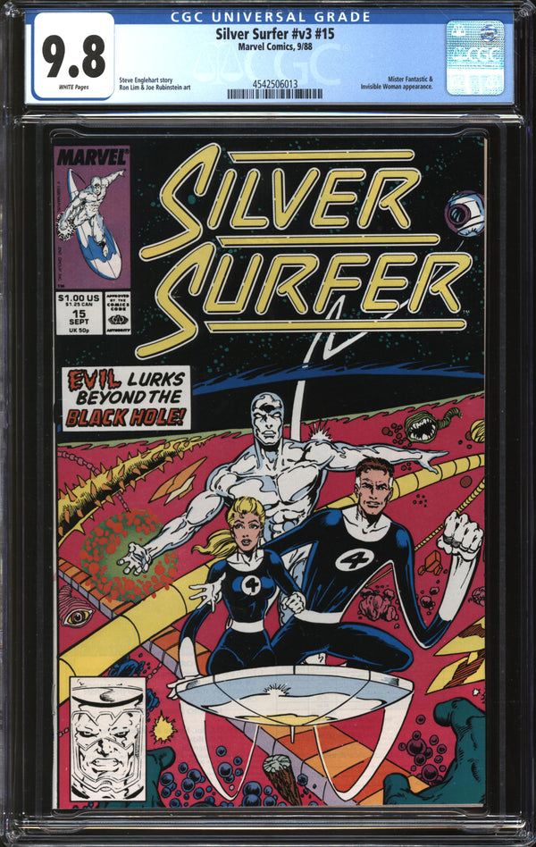Silver Surfer (1987) # 15 CGC 9.8 NM/MT