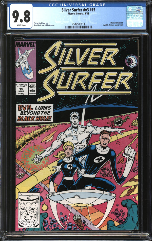 Silver Surfer (1987) # 15 CGC 9.8 NM/MT