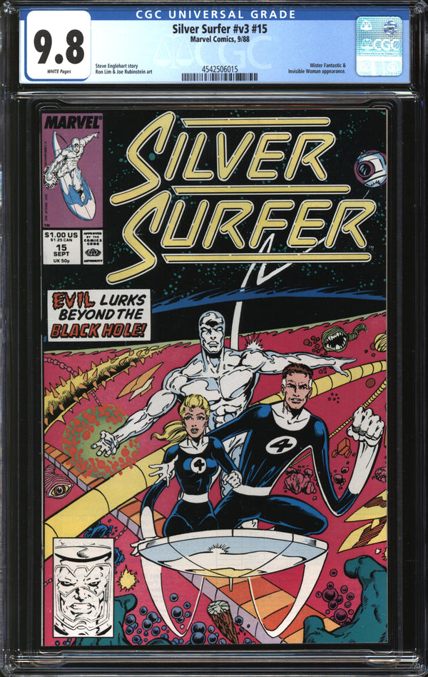 Silver Surfer (1987) # 15 CGC 9.8 NM/MT