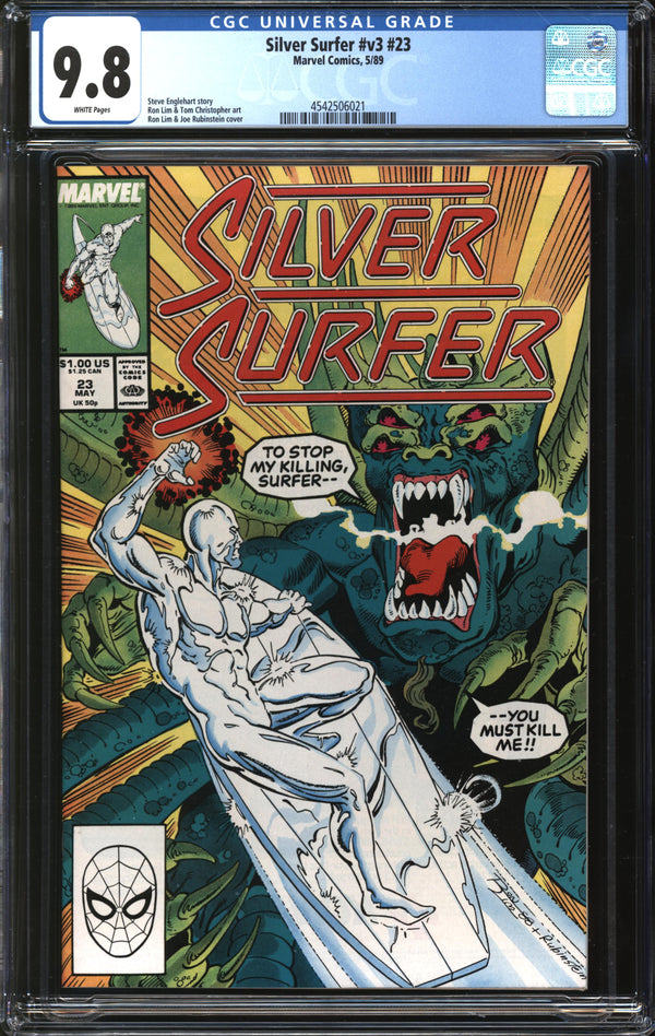 Silver Surfer (1987) # 23 CGC 9.8 NM/MT