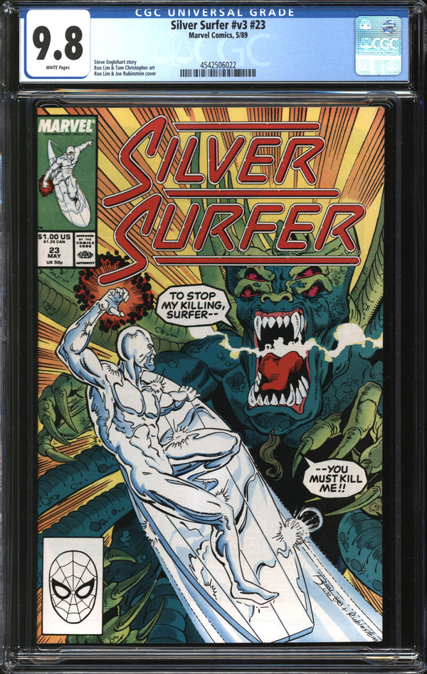 Silver Surfer (1987) # 23 CGC 9.8 NM/MT