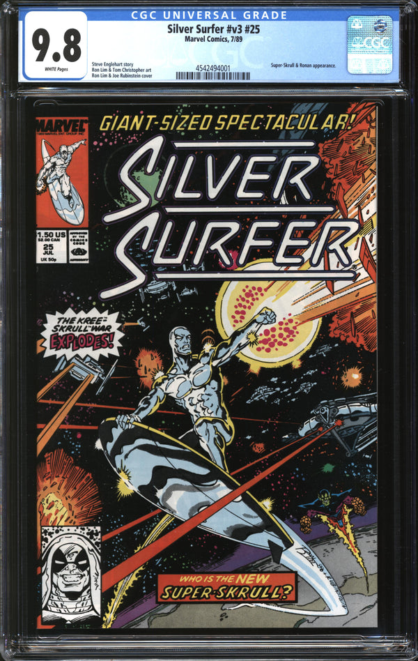 Silver Surfer (1987) # 25 CGC 9.8 NM/MT