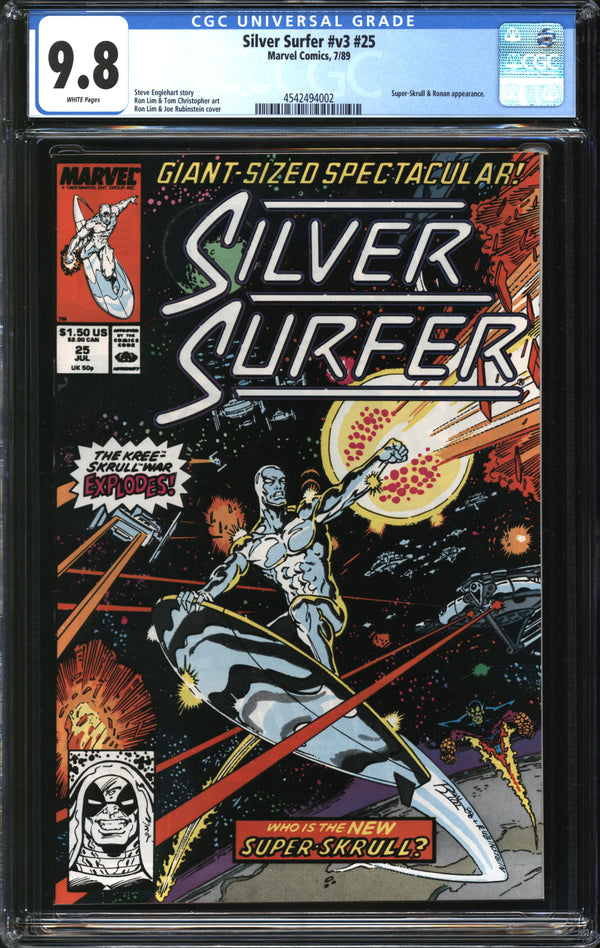 Silver Surfer (1987) # 25 CGC 9.8 NM/MT