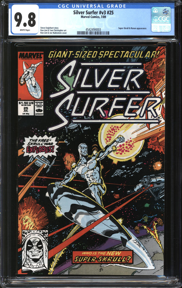 Silver Surfer (1987) # 25 CGC 9.8 NM/MT