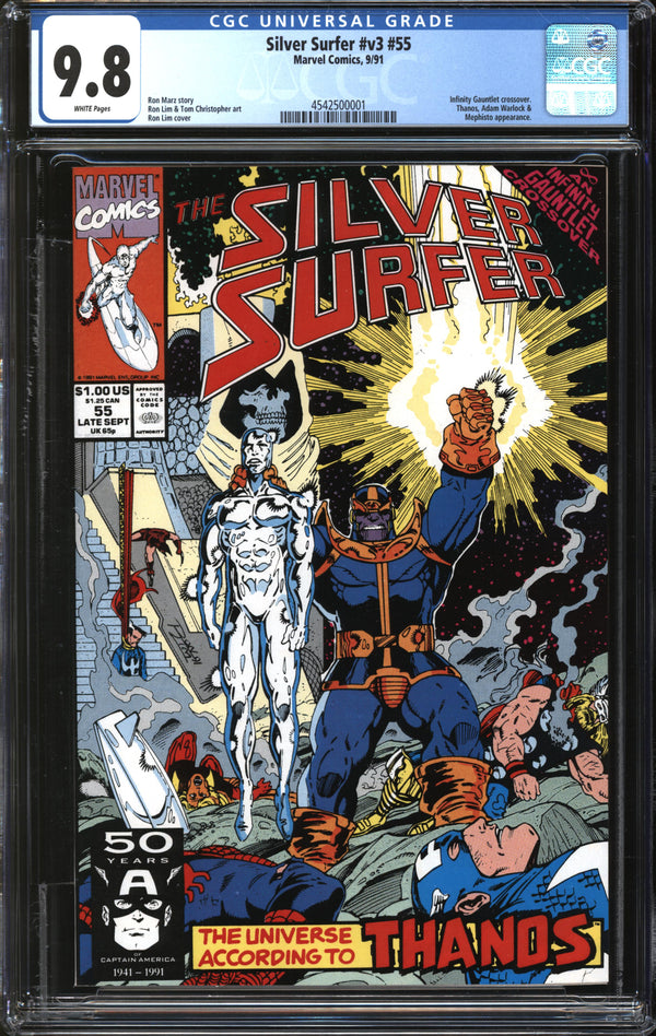 Silver Surfer (1987) # 55 CGC 9.8 NM/MT