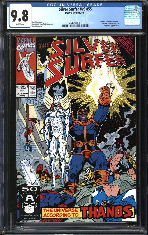 Silver Surfer (1987) # 55 CGC 9.8 NM/MT