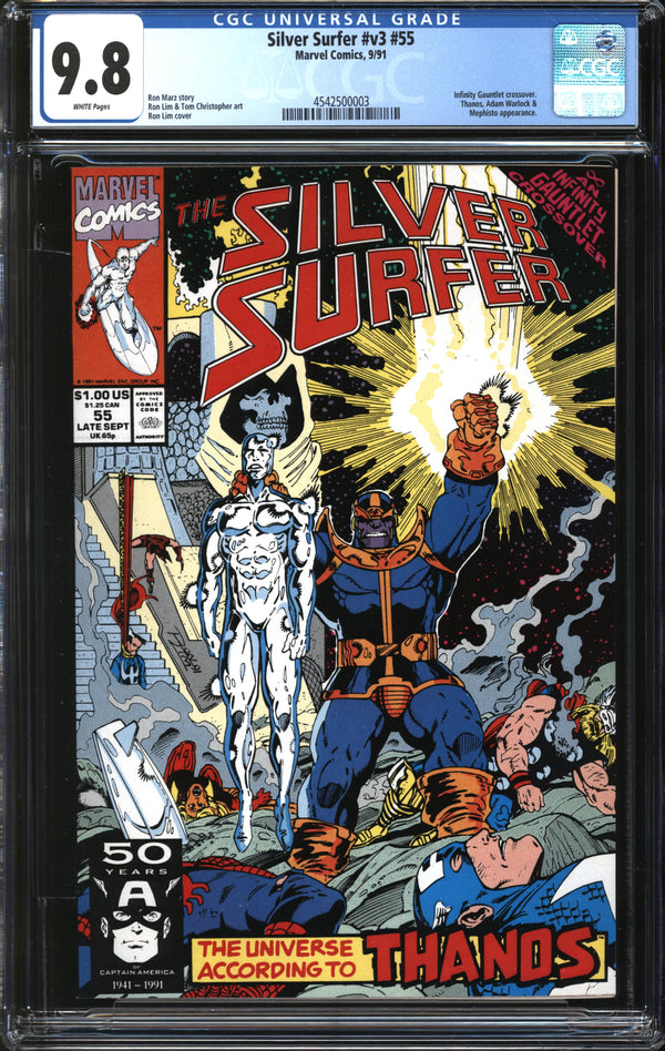 Silver Surfer (1987) # 55 CGC 9.8 NM/MT