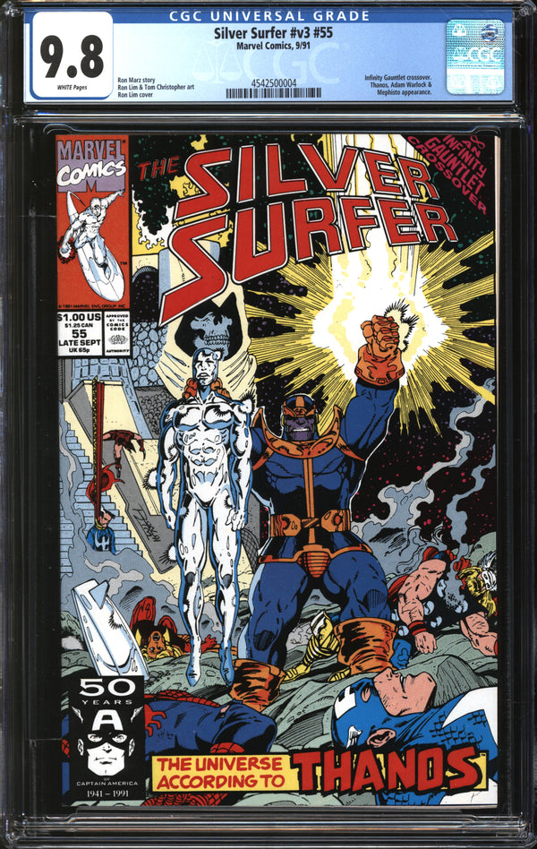 Silver Surfer (1987) # 55 CGC 9.8 NM/MT