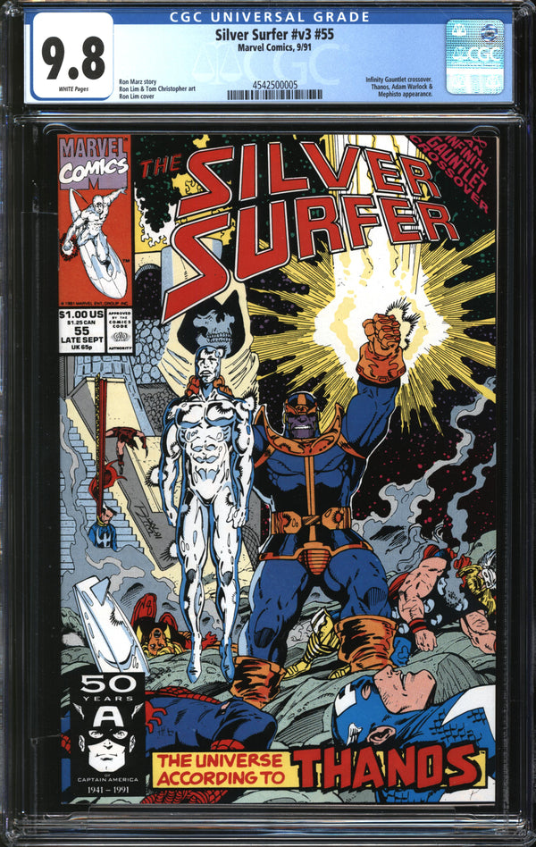 Silver Surfer (1987) # 55 CGC 9.8 NM/MT